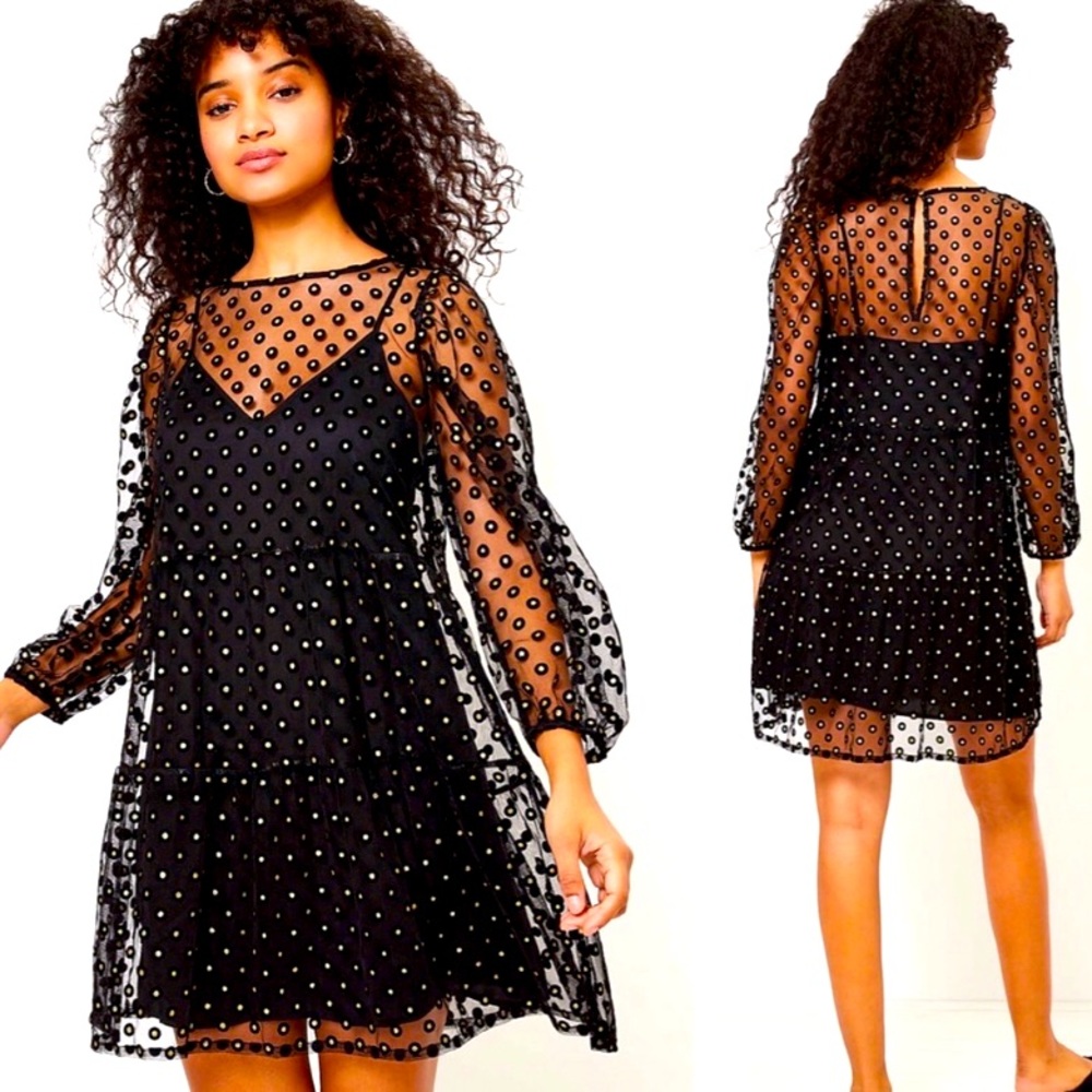 Fun Party Gold & Black Party Dress